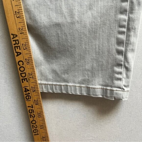 Brax Cesar Regular Fit straight leg light gray khaki jeans Sz 33 - Picture 11 of 15